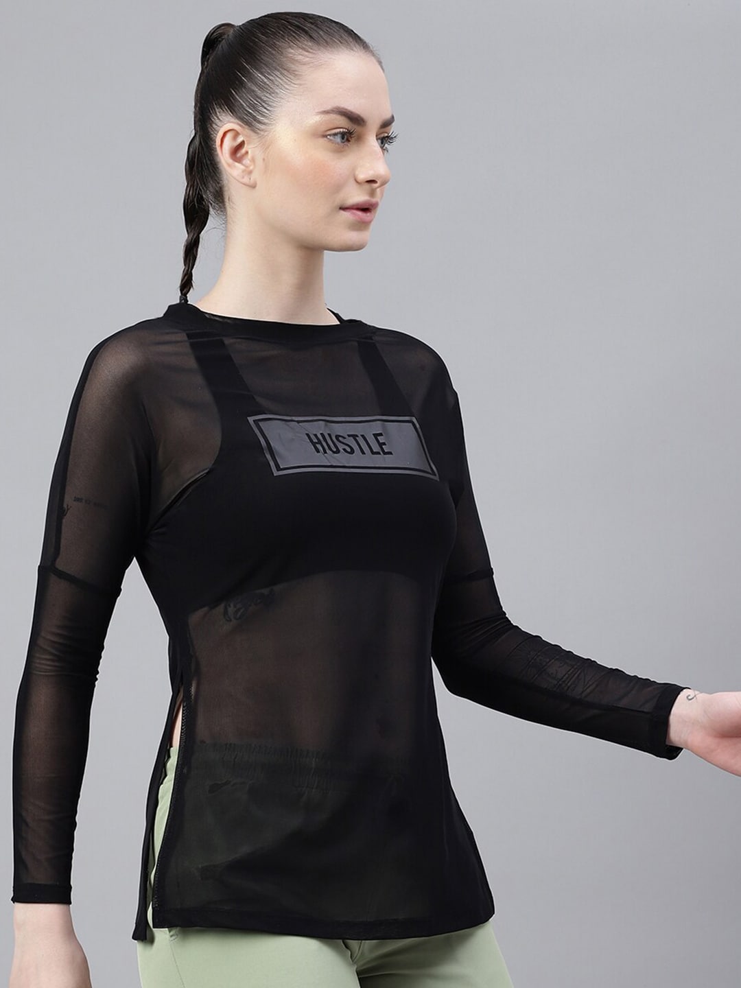 MKH Typography Printed Dri FIT Relaxed Fit Sports T-shirt | Grocsy