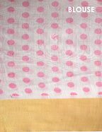 Shades of Milk White Colour Floral Design Chander Printed Saree By Gayathri Reddy Designer Studio | Grocsy