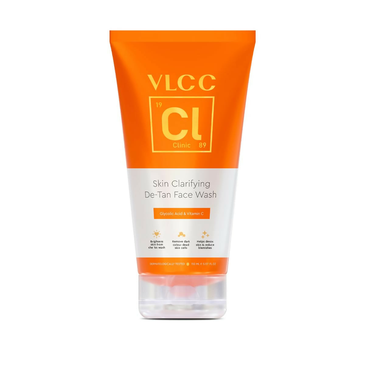 VLCC Clinic Skin Clarifying De-Tan Face Wash | Grocsy