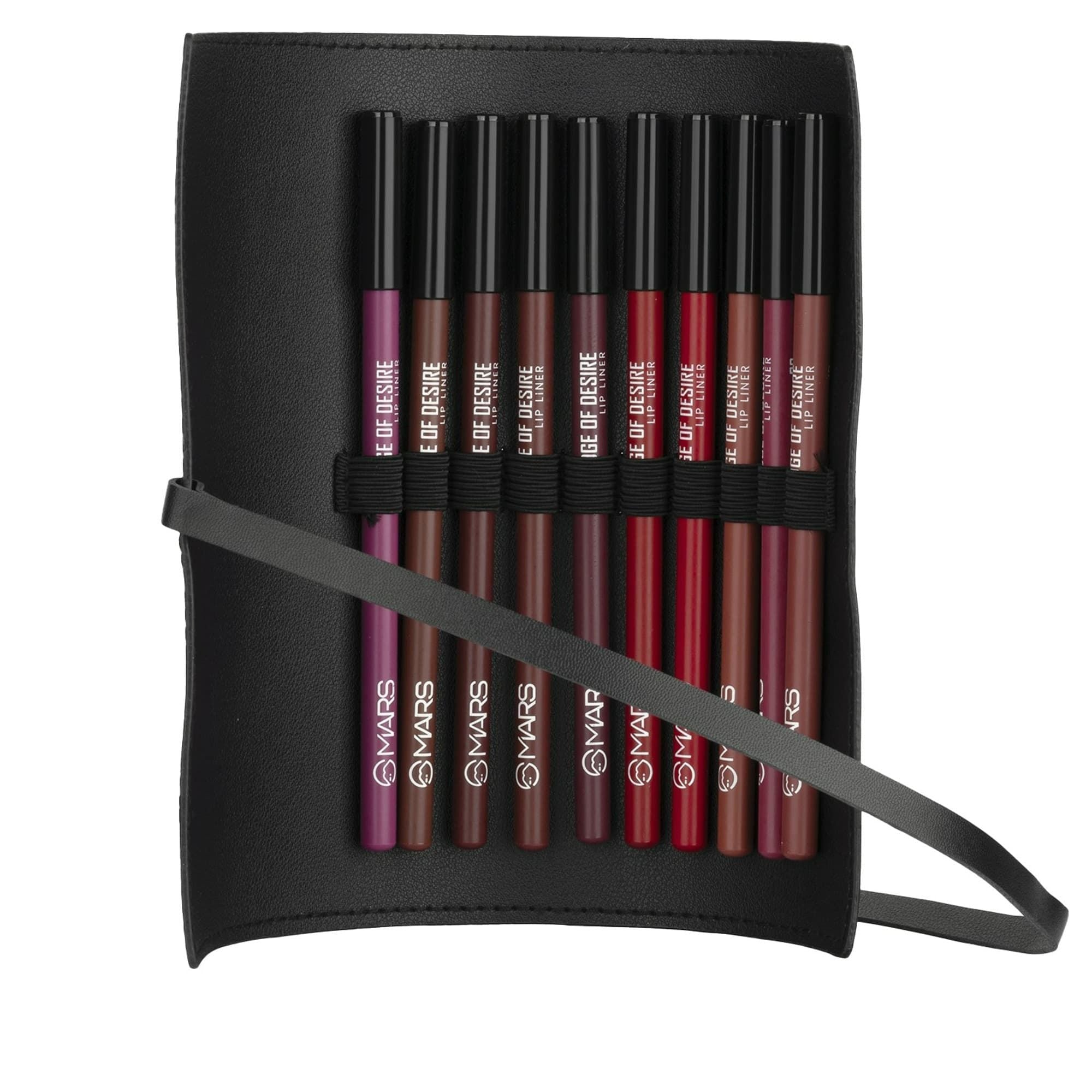 MARS Cosmetics Edge of Desire Lip Liner With Holder - Set A | Grocsy