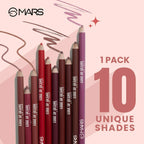 MARS Cosmetics Edge of Desire Lip Liner With Holder - Set A | Grocsy