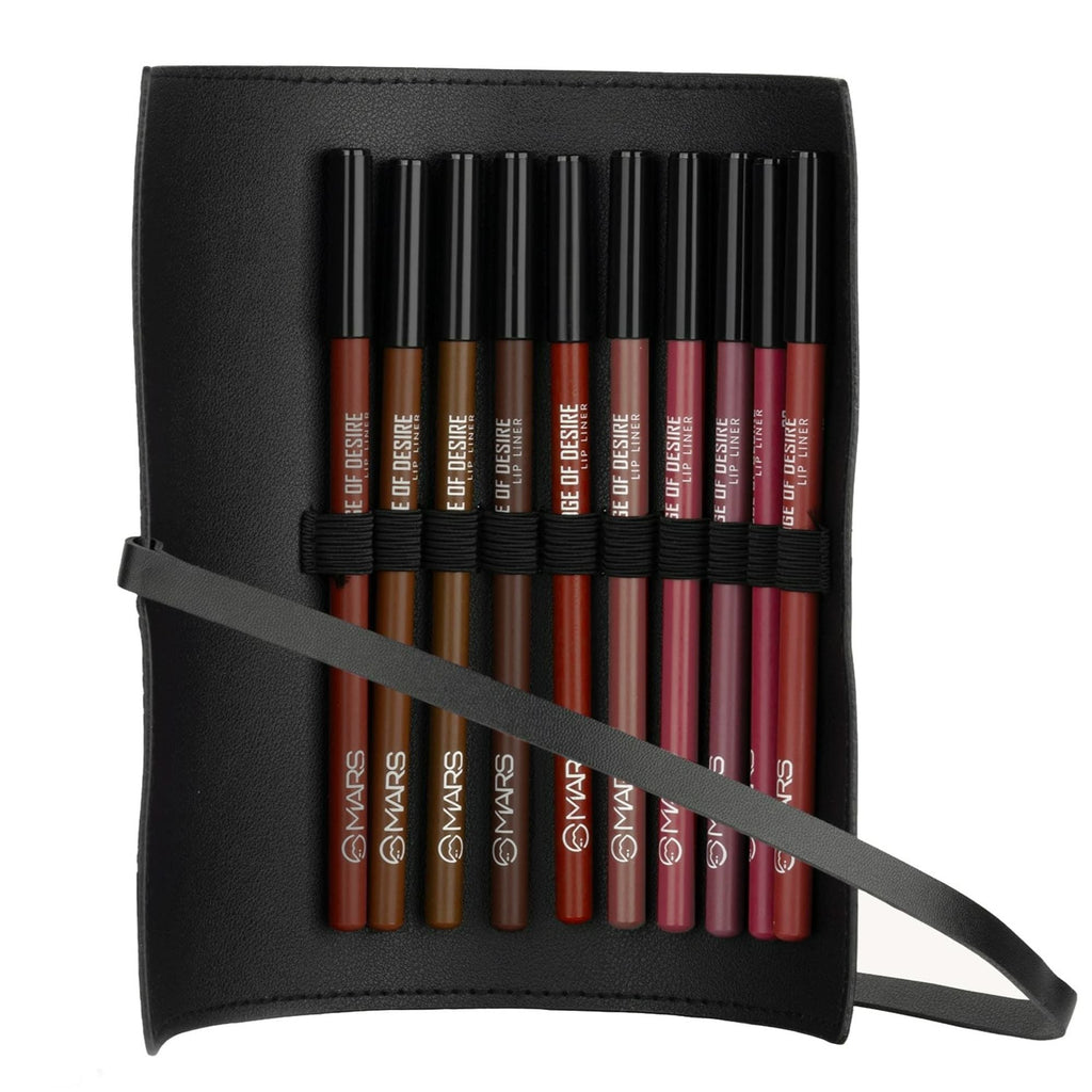 MARS Cosmetics Edge of Desire Lip Liner With Holder - Set B | Grocsy