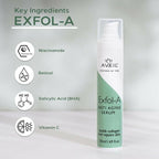 Aveil Exfol-A Anti Aging Face Serum - Renews & Repairs Skin Overnight | Grocsy