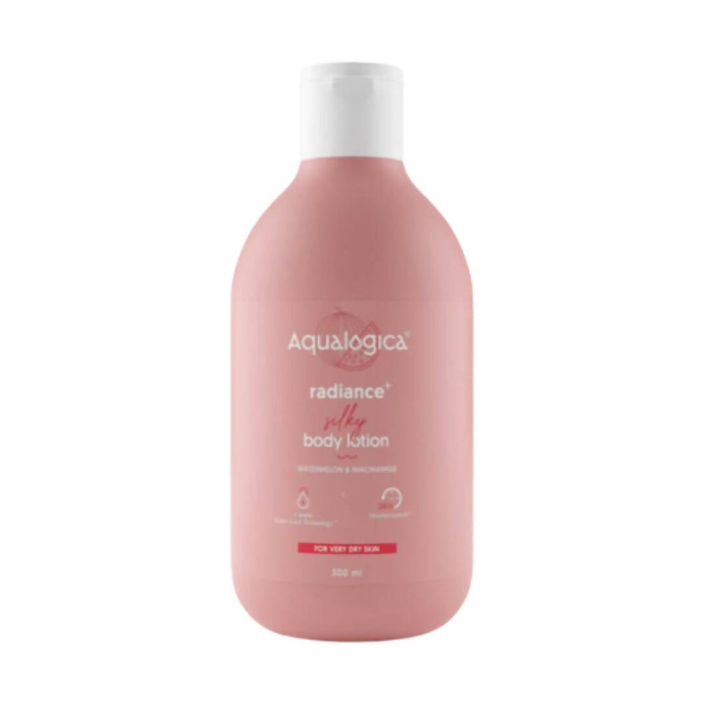 Aqualogica Radiance+ Silky Body Lotion - Limited Time Offer | Grocsy