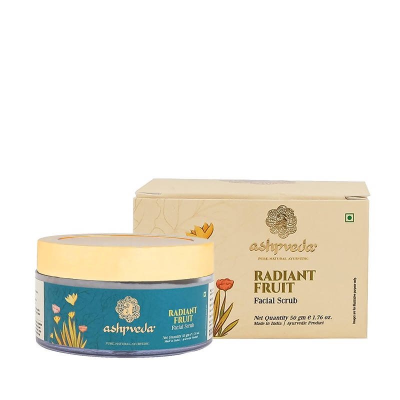 Ashpveda Radiant Fruit Facial Scrub | Grocsy