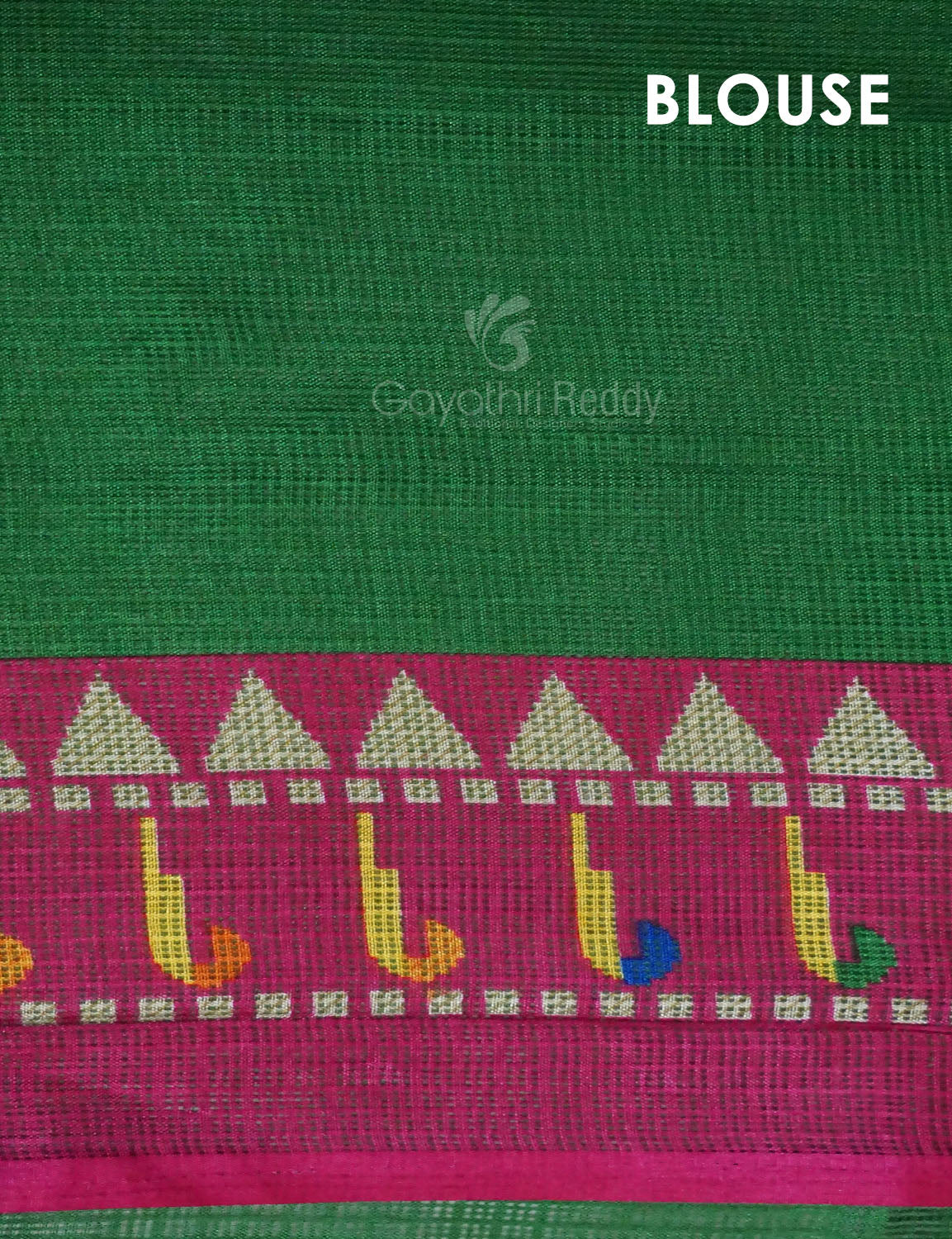 Maroon Green Colour With All Over Buttes Semi Silk Kota Saree By Gayathri Reddy Designer Studio | Grocsy