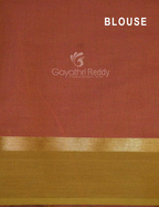 Dual Shades of Pinkish Pure Mangalgiri Cotton By Gayathri Reddy Designer Studio | Grocsy