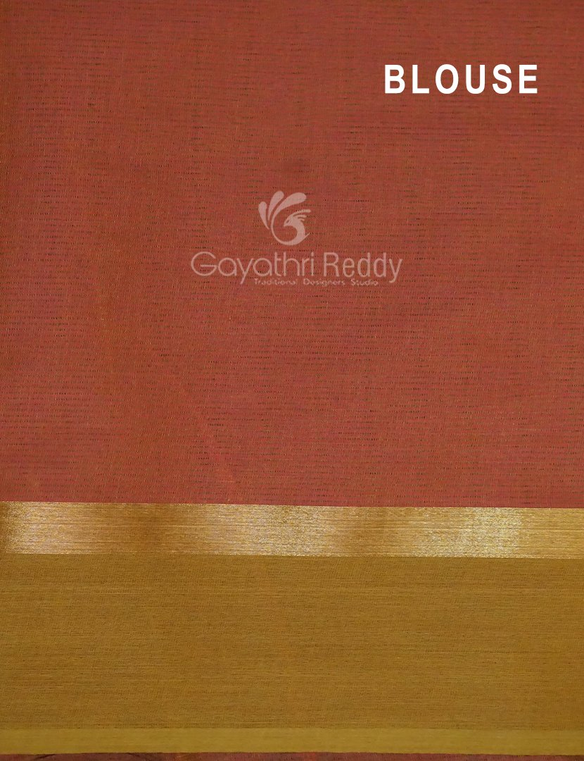 Dual Shades of Pinkish Pure Mangalgiri Cotton By Gayathri Reddy Designer Studio | Grocsy
