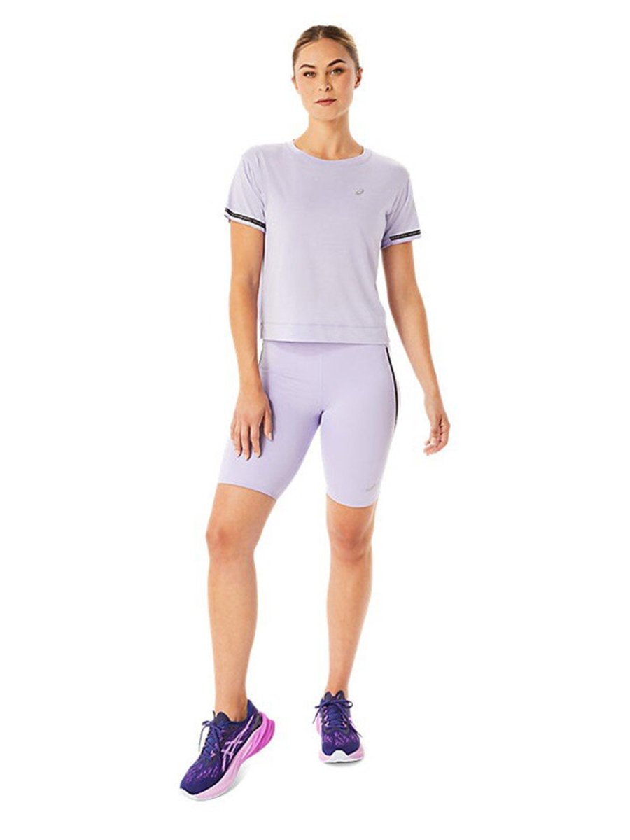 ASICS RACE Round Neck Crop T-Shirt | Grocsy