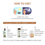 Sesa Ayurvedic Hair & Immunity Booster Tablets | Grocsy