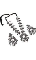Mominos Fashion Traditional Mirror Design Necklace Set Mangalsutra