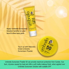Keya Seth Aromatherapy Umbrella Sunscreen Powder SPF 50 UVB PA+++ UVA | Grocsy