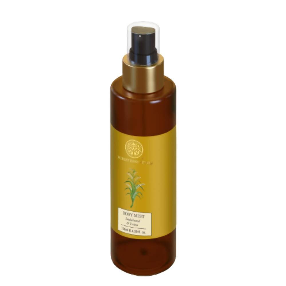 Forest Essentials Body Mist Sandalwood & Vetiver | Grocsy