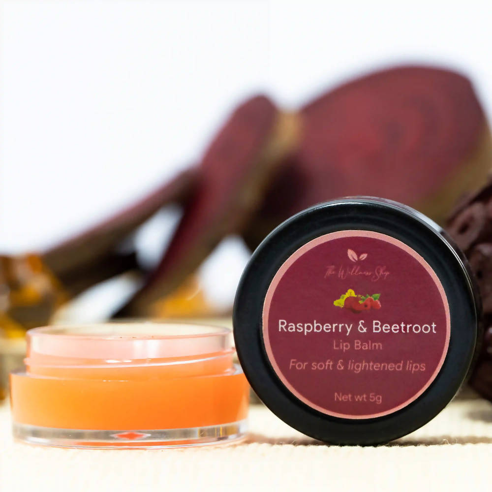 The Wellness Shop Raspberry And Beetroot Lip Balm | Grocsy