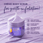 Lux Essence Of Himalayas Lavender & Vitamin C Creme Body Scrub | Grocsy