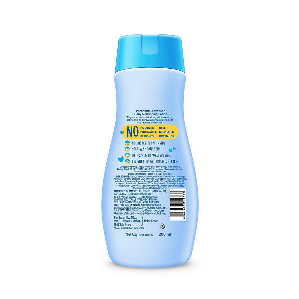Parachute Advansed Baby Lotion | Grocsy