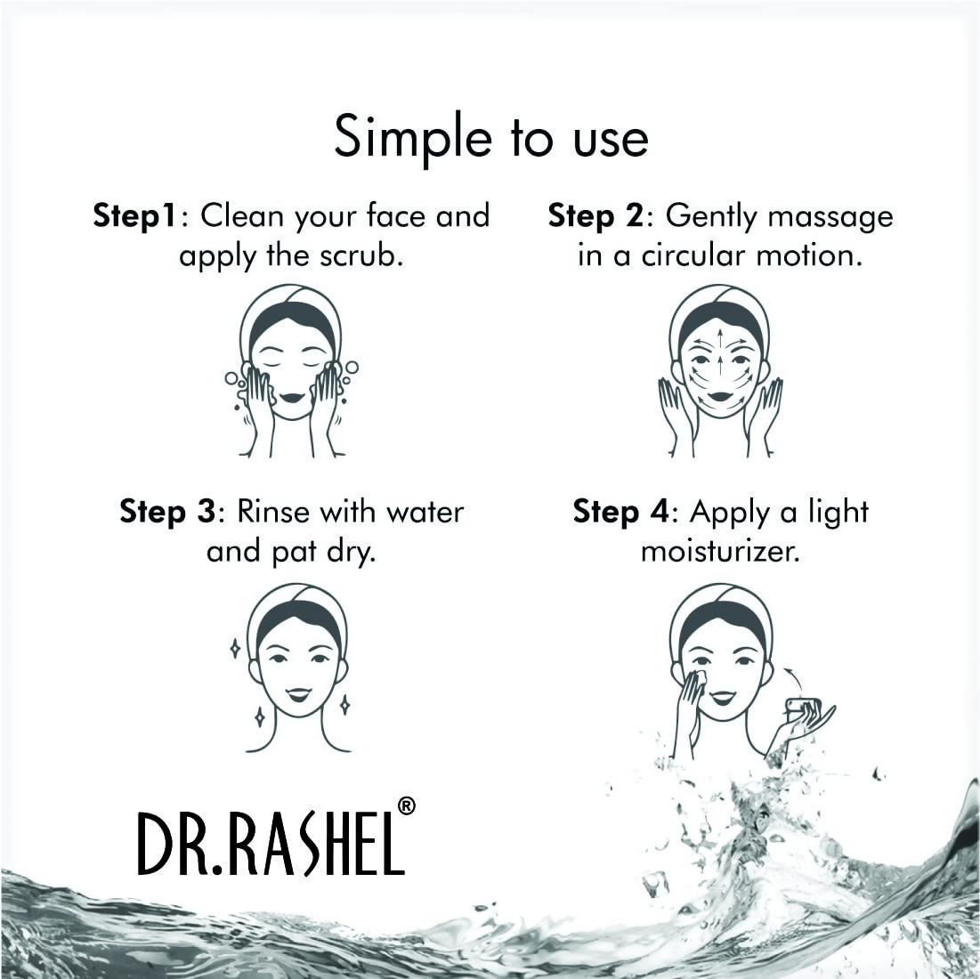 Dr.Rashel Strawberry Scrub For Face And Body | Grocsy