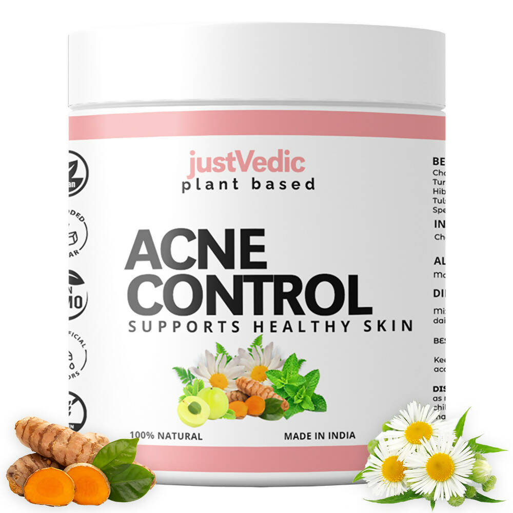 Just Vedic Acne Control Drink Mix | Grocsy