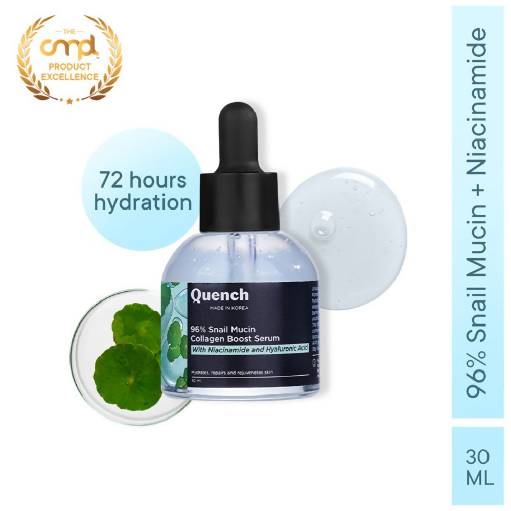 Quench 96% Snail Mucin Collagen Boost Serum | Grocsy