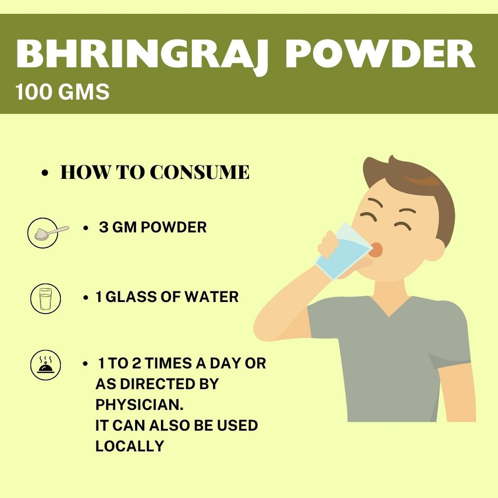 Herbal Hills Ayurveda Bhringraj Powder | Grocsy