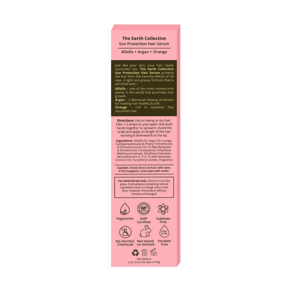 The Earth Collective Hair Serum - Sun Protection | Grocsy