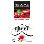 TE-A-ME Cranberry Apple Cheer Infusion Tea Bags | Grocsy