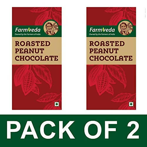 Farmveda Roasted Peanut Chocolate | Grocsy