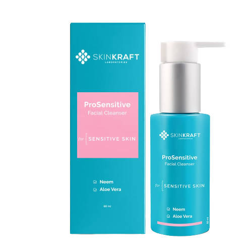 SkinKraft ProSensitive Facial Cleanser | Grocsy
