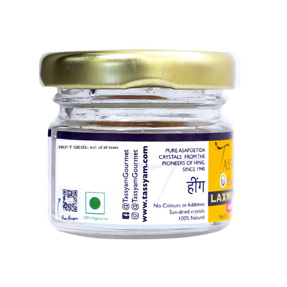 Tassyam Organics Laxmi Chand ULTRA Raw Hing Crystals | Grocsy