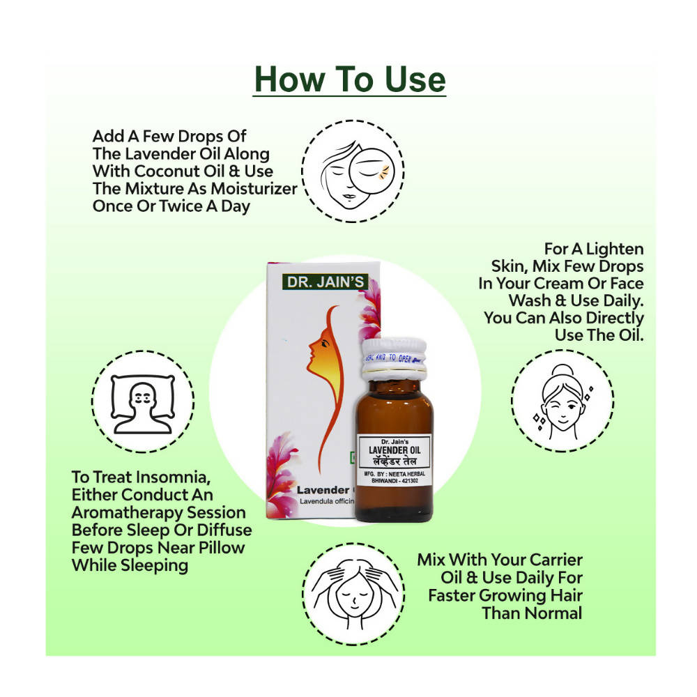 Dr. Jain's Lavender Oil | Grocsy