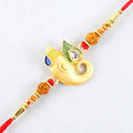 Spiritual Lord Ganesha Rakhi & Dairy Milk Silk | Grocsy