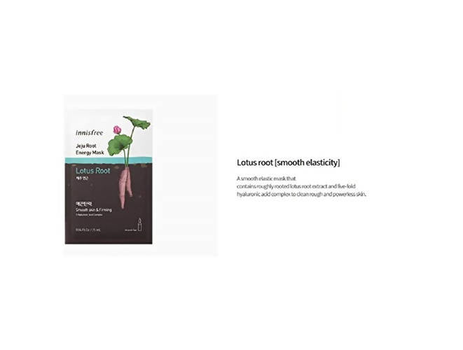 Innisfree Jeju Root Energy Mask - Lotus Root | Grocsy