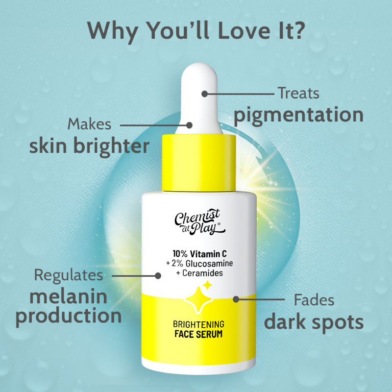 Chemist At Play 10% Vitamin C Face Serum | Grocsy