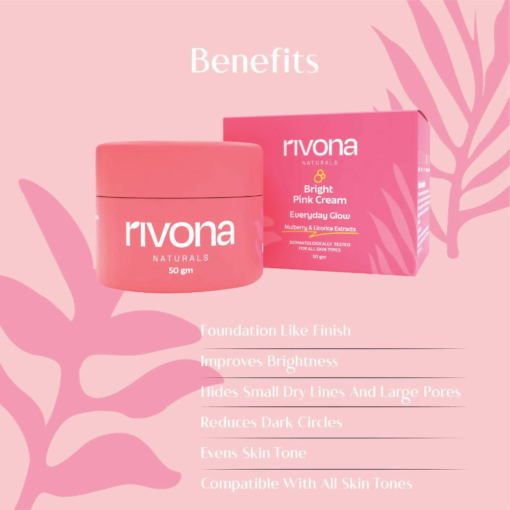 Rivona Naturals Bright Pink Cream | Grocsy