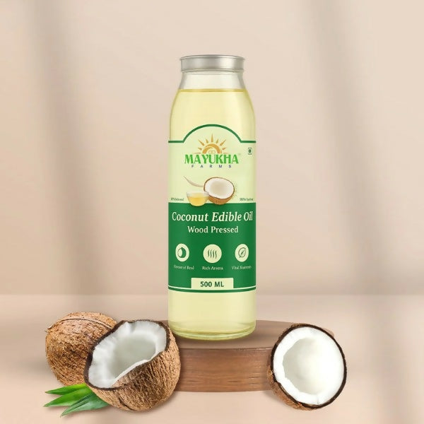 Mayukha Farms Natural Cold Pressed Coconut Oil | Grocsy