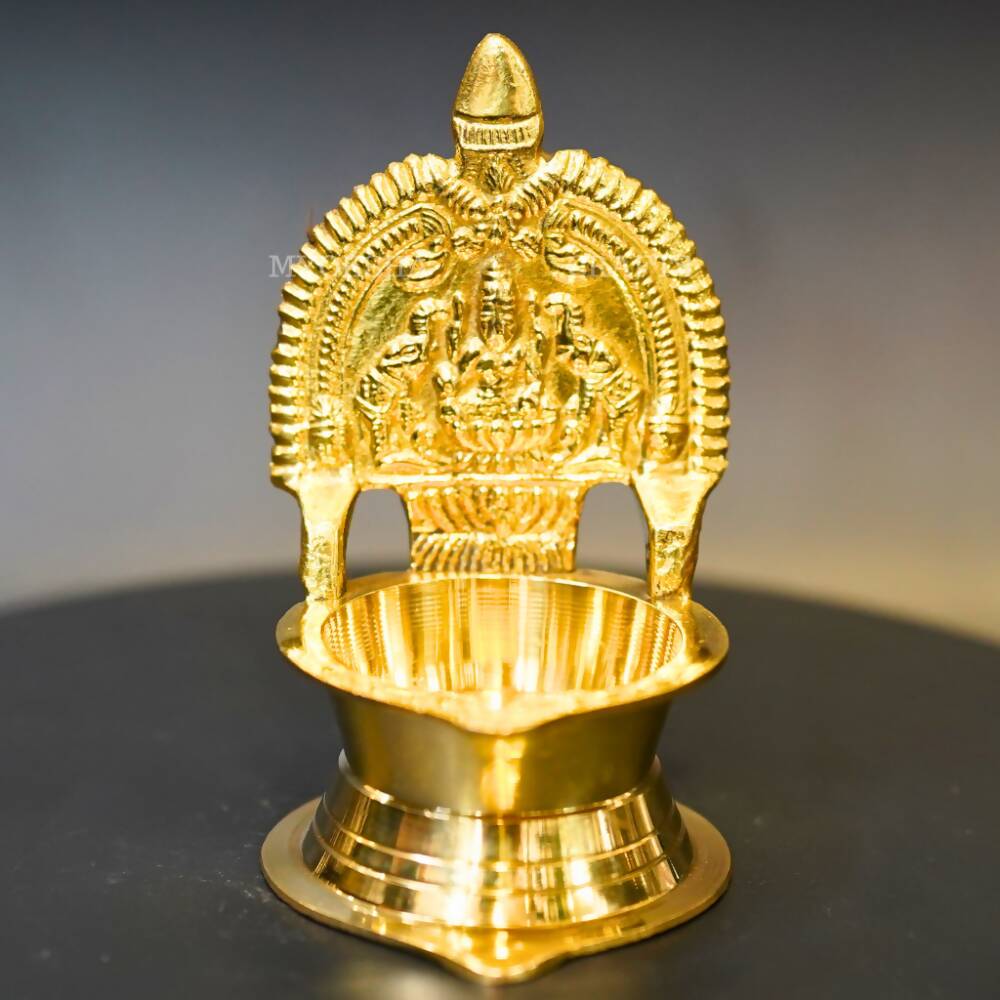 Brass Kamakshi Diya | Grocsy