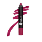 Sugar Matte As Hell Crayon Lipstick - Poppy Adams (Raspberry Pink) | Grocsy