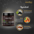 Coronation Herbal Activated Charcoal Face Gel Scrub | Grocsy