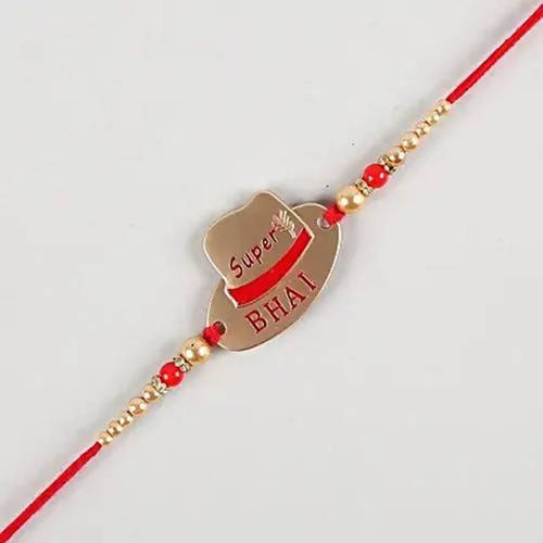 Super Bhai Rakhi & I Love My Bro Chocolate Sleeve | Grocsy
