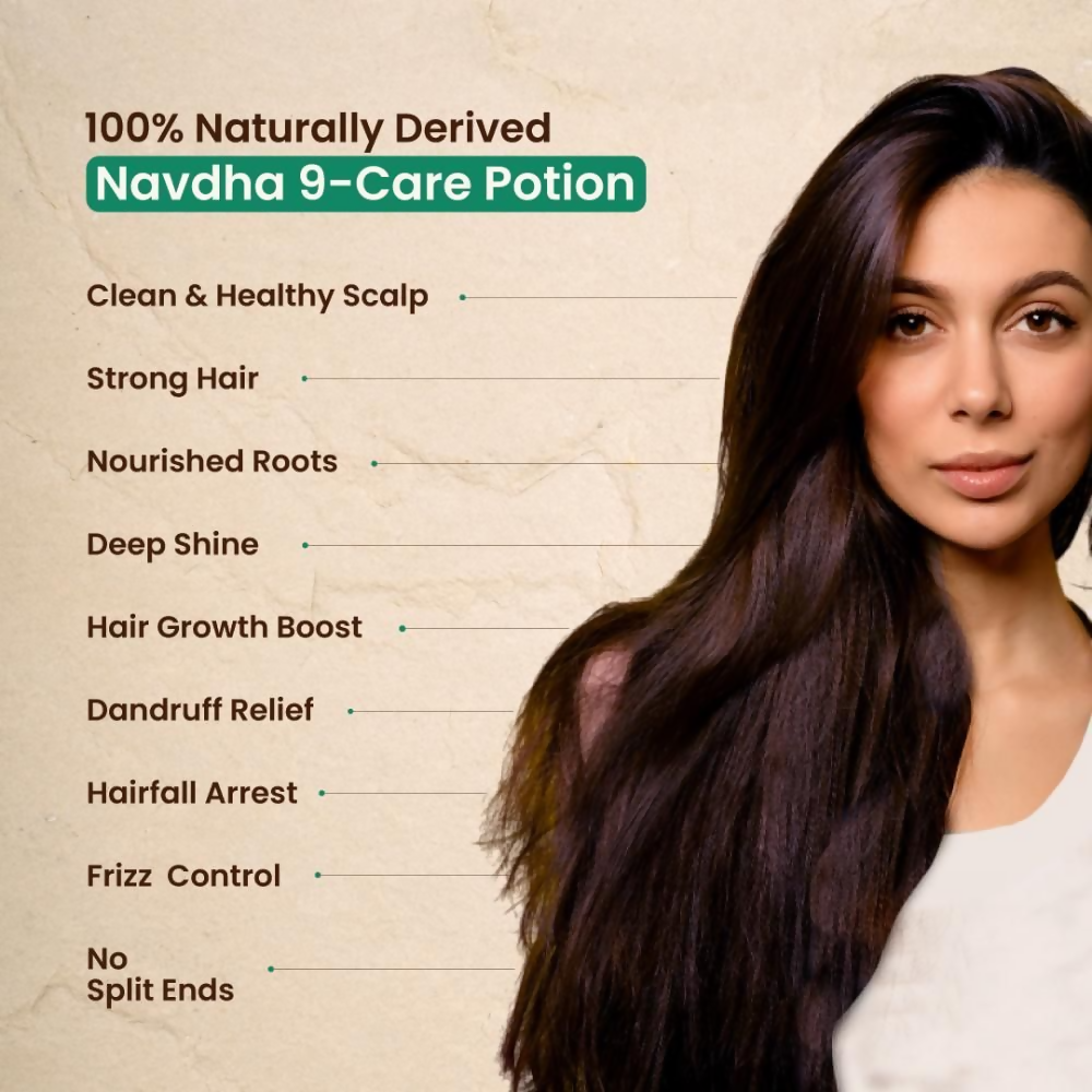 Nat Habit Tri-Leaf Rosemary Navdha Shampoo | Grocsy