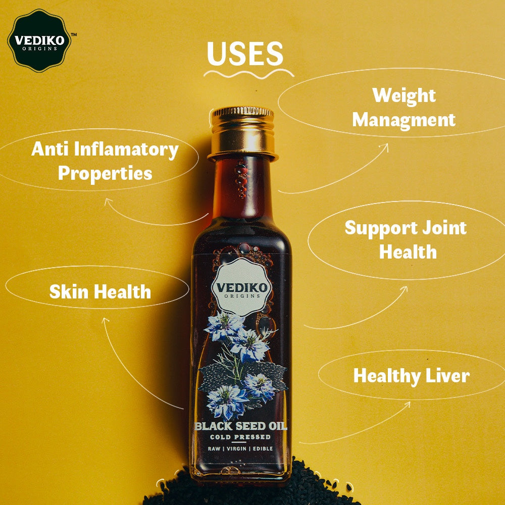 Vediko Origins Kalonji Oil | Grocsy