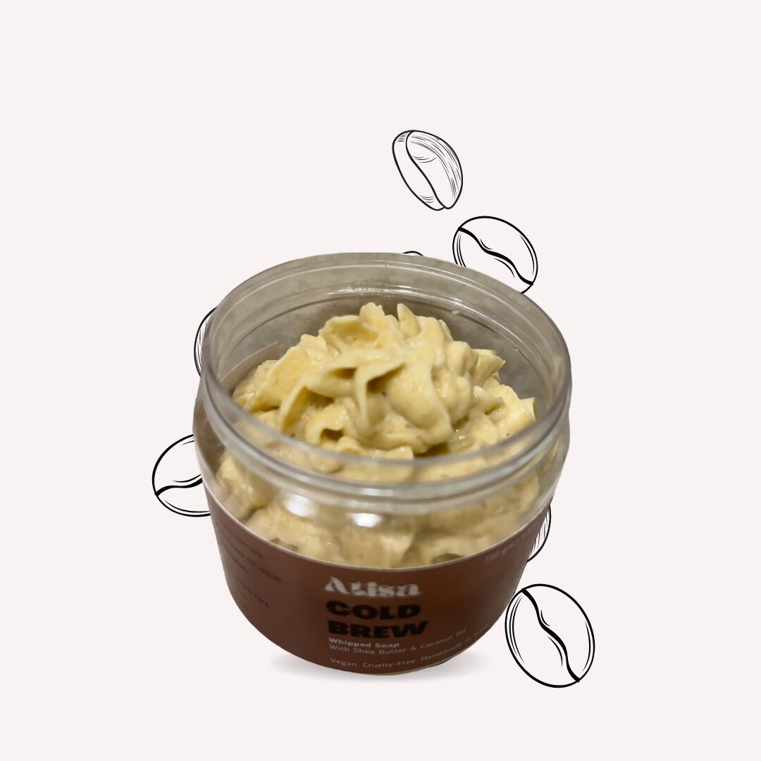 Atisa Cold Brew Whipped Soap | Grocsy