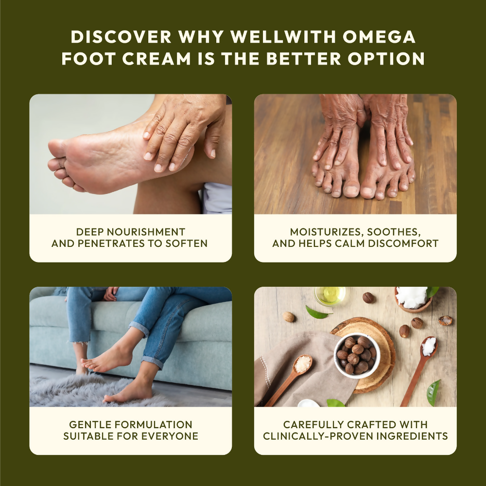 Wellwith Sea Buckthorn Foot Cream | Grocsy