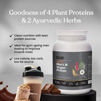 Kapiva Ayurveda Men's Vegan Protein - Chocolate Flavour | Grocsy