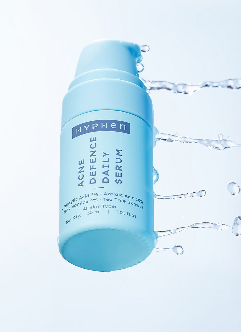 Hyphen By Kriti Sanon Acne Defence Daily Serum With 2% Salicylic Acid Treats Active Acne Prevents Breakouts | Grocsy