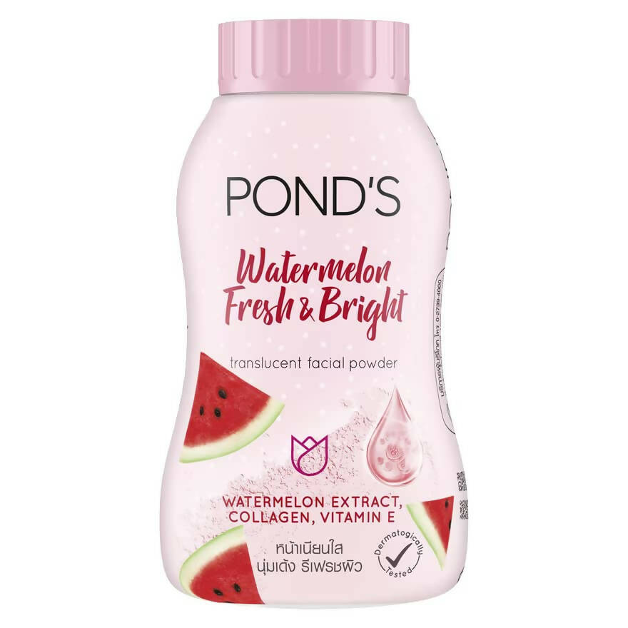 Ponds Watermelon Fresh & Bright Translucent Facial Powder | Grocsy