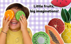 The Small Wonderland Pretend Play Fruits- 18-Piece Pretend Play Fruits Set | Grocsy