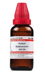 Dr. Willmar Schwabe India Acidum Sulphurosum Dilution | Grocsy