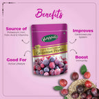 Happilo Premium Dry Fruits Combo (Californian Almonds, Prunes, Cranberries) | Grocsy