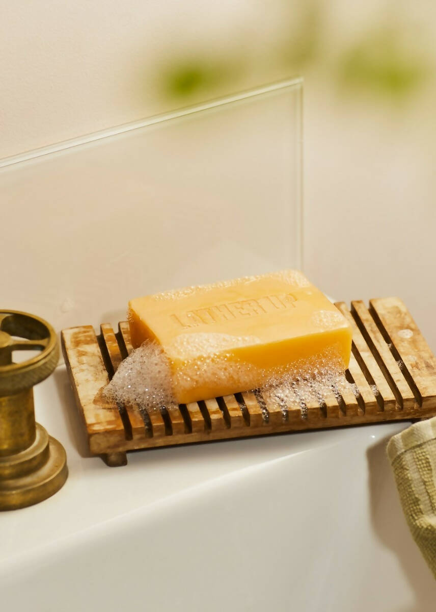 The Body Shop Satsuma Cleansing Face & Body Bar | Grocsy